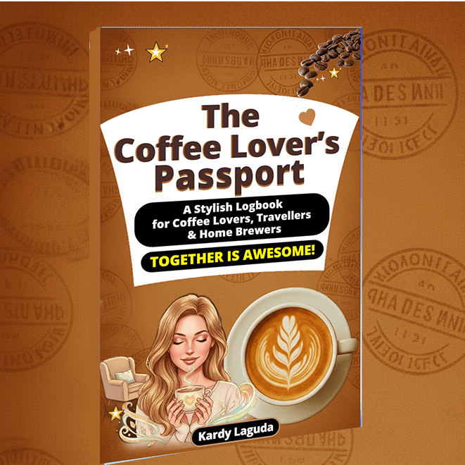 The Coffee Lover’s Passport coffee journal cover