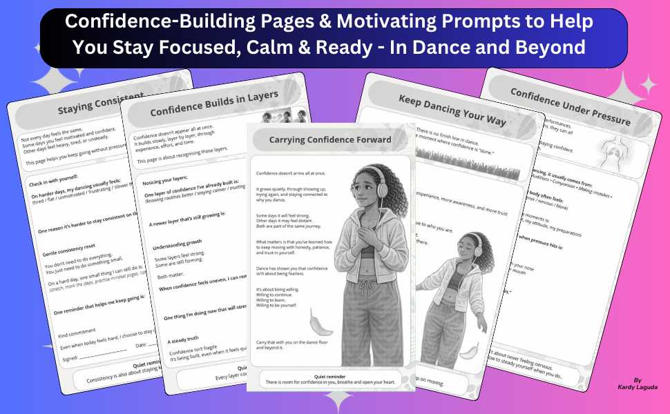 Dancer’s Mindset Activities Volume 2 book cover