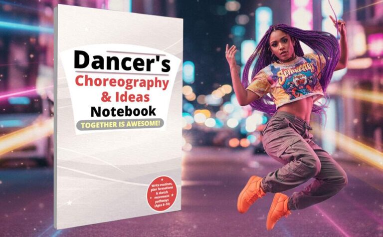Dancers choreography and ideas notebook