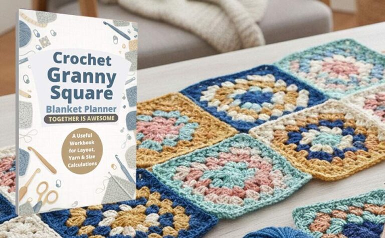 Crochet Granny Square Blanket Planner
